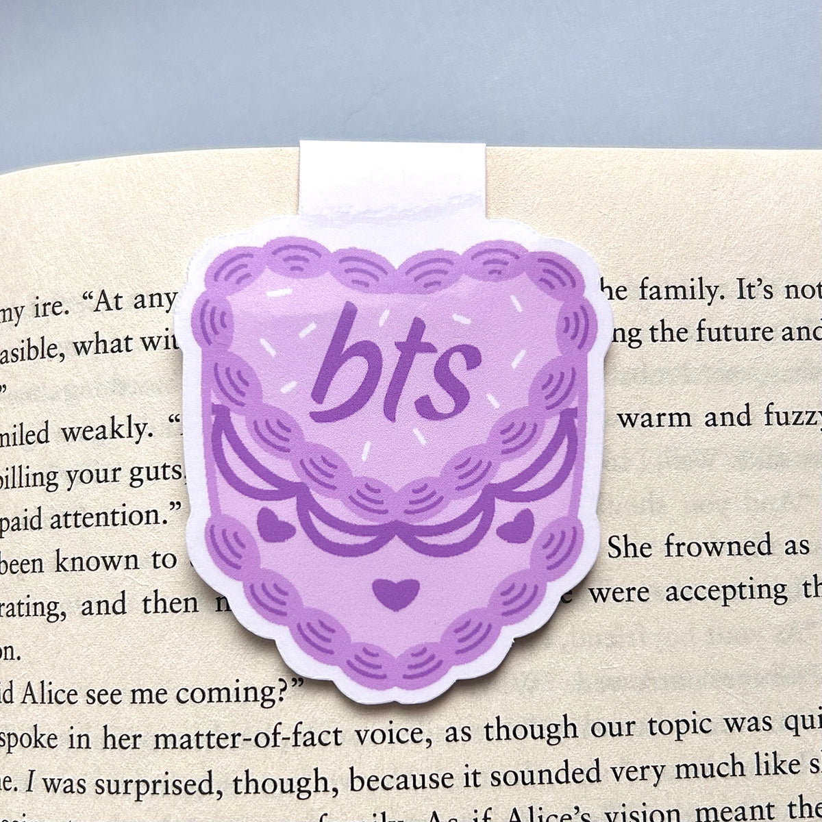 OT7 Kpop Vintage Cake Inspired Magnetic Bookmark