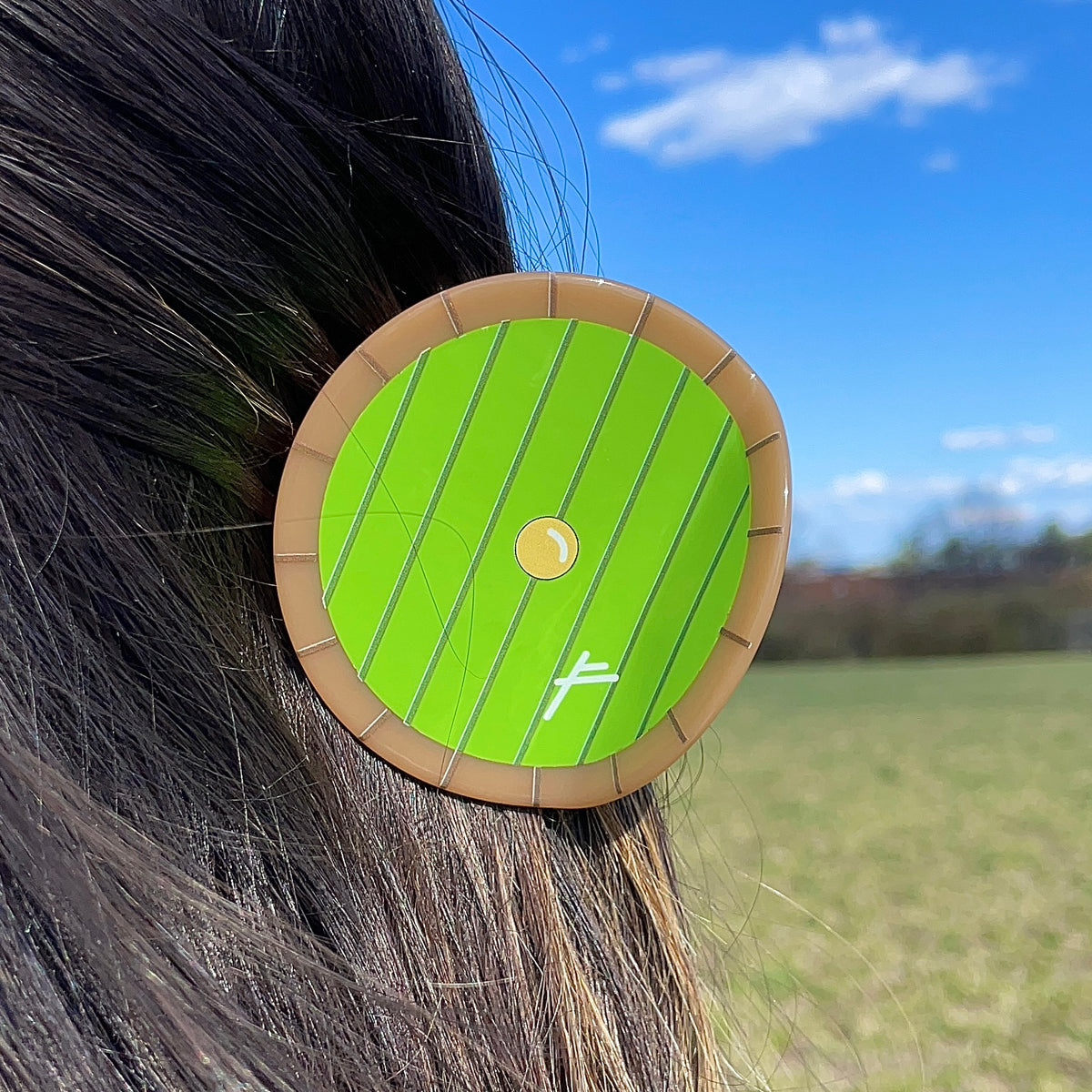 Hole in the Ground Inspired Hair Claw Clip