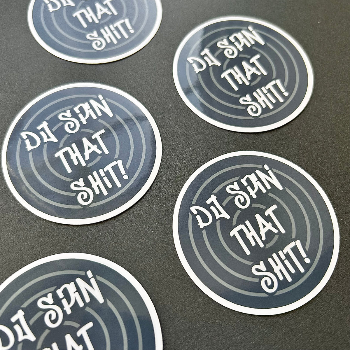 DJ Spin that Sh*t Kpop Waterproof Sticker