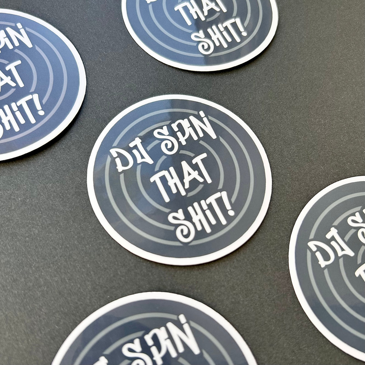 DJ Spin that Sh*t Kpop Waterproof Sticker