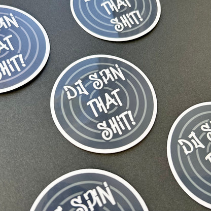 DJ Spin that Sh*t Kpop Waterproof Sticker