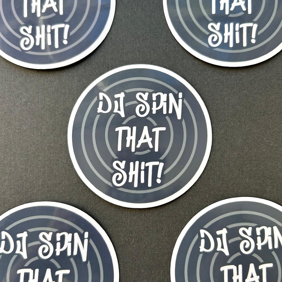 DJ Spin that Sh*t Kpop Waterproof Sticker