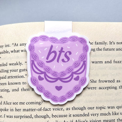 OT7 Kpop Vintage Cake Inspired Magnetic Bookmark