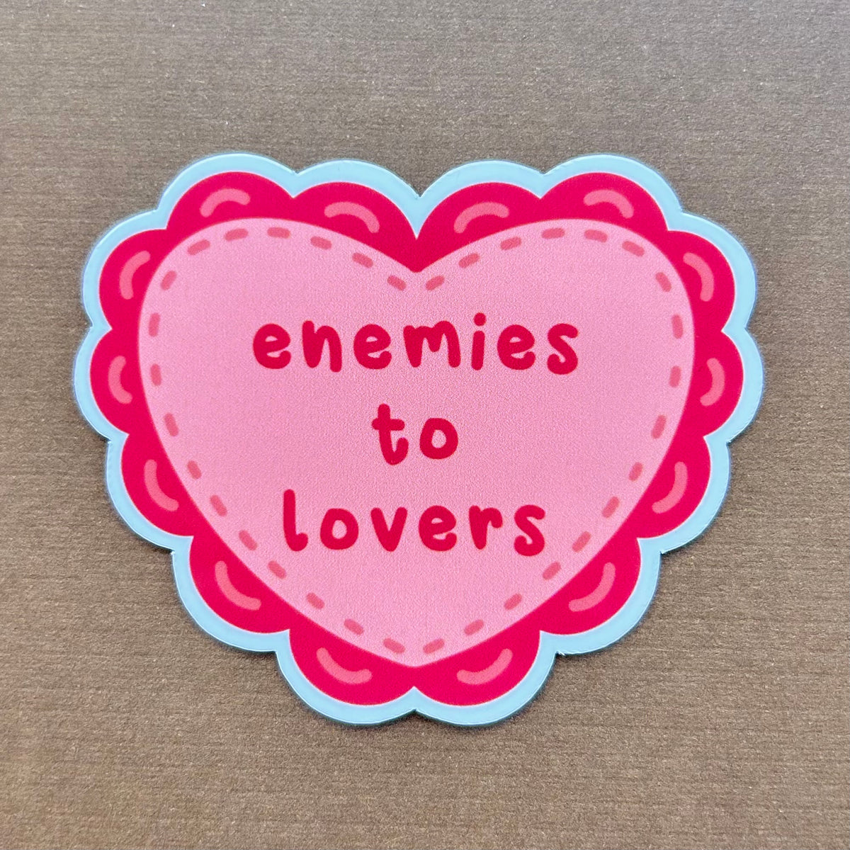 Cozy Bookish & Enemies to Lovers Waterproof Stickers