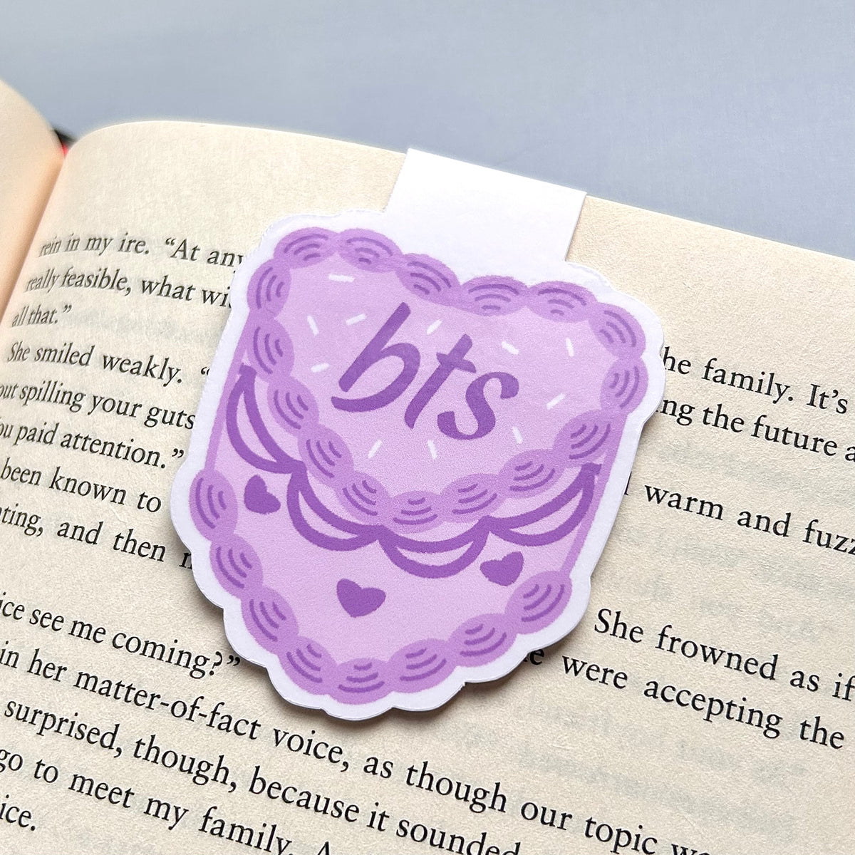 OT7 Kpop Vintage Cake Inspired Magnetic Bookmark