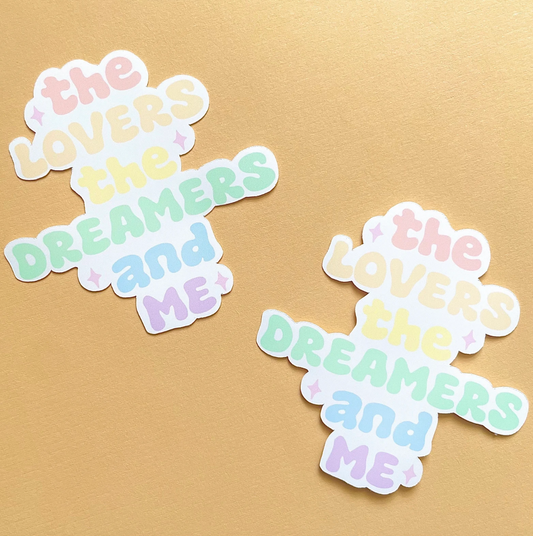 Rainbow Connection Waterproof Sticker