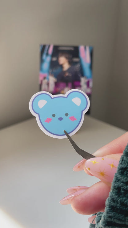 Dango Inspired Kpop Waterproof Deco Sticker Sheet